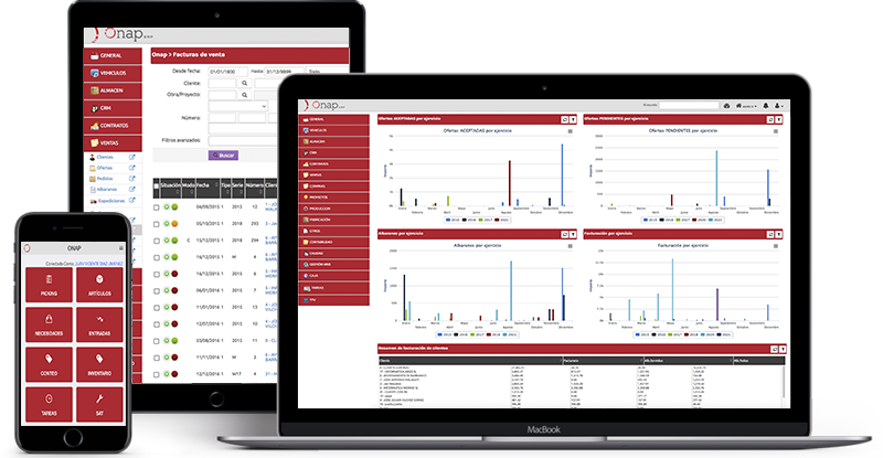 ONAP ERP solucions tecnològiques Comtec